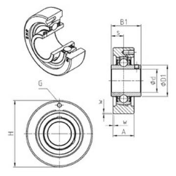 Bantalan UCC212 SNR