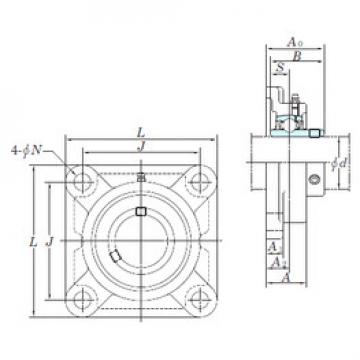 Bantalan UCF309-28 KOYO