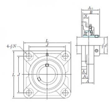 Bantalan UCF207E KOYO