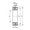 Bantalan 240/500-B-K30-MB FAG