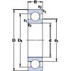 Bantalan 61934 MA SKF #1 small image