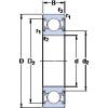 Bantalan 6204-2RSH SKF