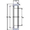 Bantalan RNU 2208 ECP SKF