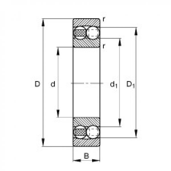 Bantalan 2307-TVH FAG #1 image