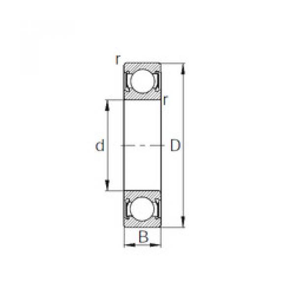 Bantalan 6211-2RS CYSD #1 image