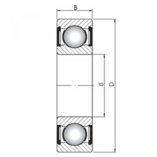 Bantalan 61930 ZZ ISO #1 image