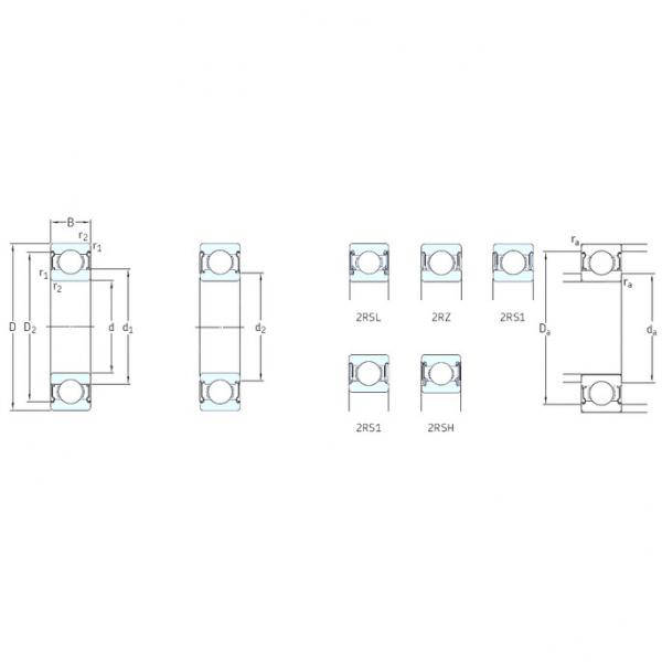 Bantalan 62302-2RS1 SKF #1 image