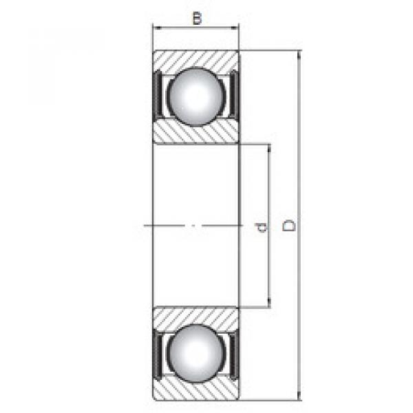 Bantalan 6216-2RS CX #1 image