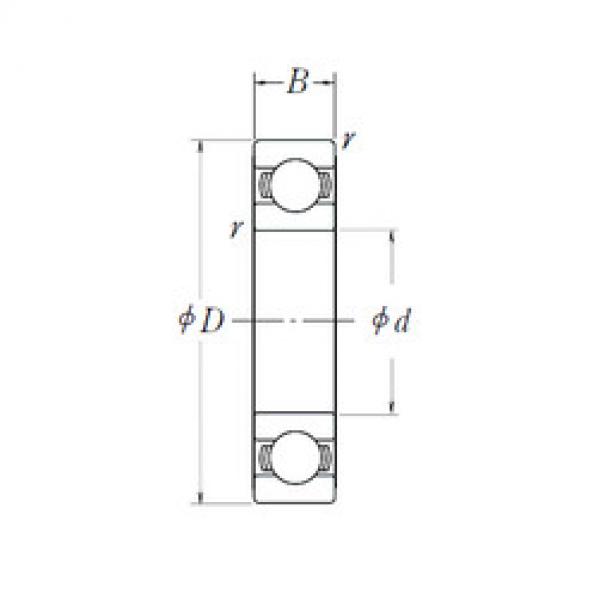 Bantalan 6206L11DDU NSK #1 image