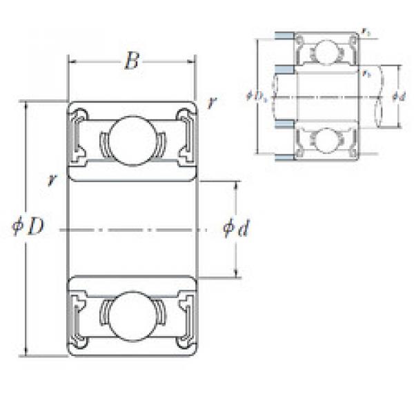 Bantalan 628 VV NSK #1 image