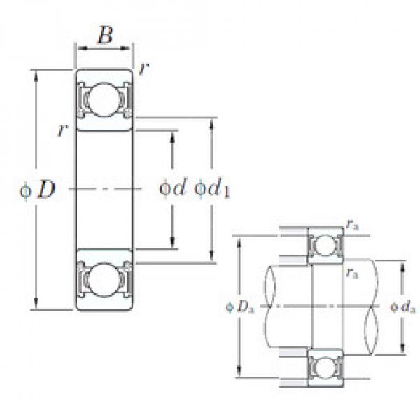 Bantalan 6206 2RD C3 KOYO #1 image