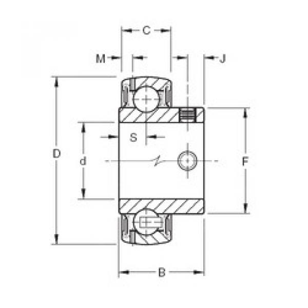 Bantalan GYAE35RRB Timken #1 image