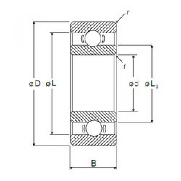 Bantalan RI-8516 NMB #1 image