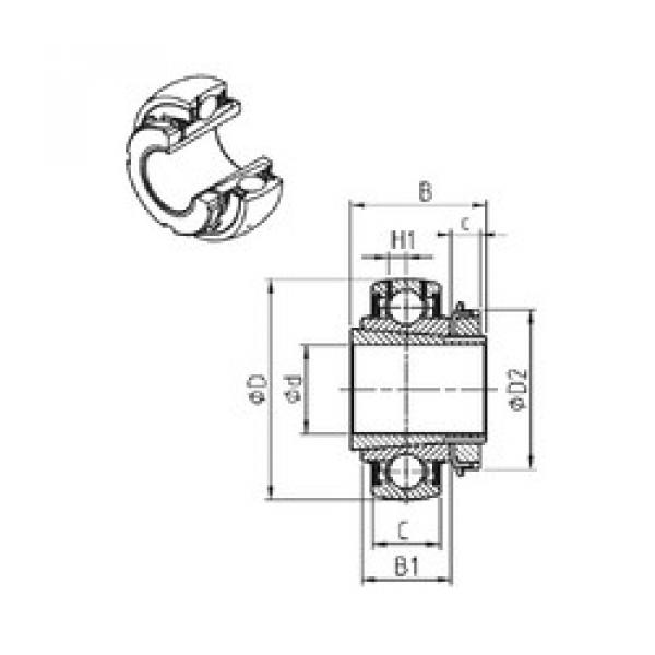 Bantalan UK206+H SNR #1 image