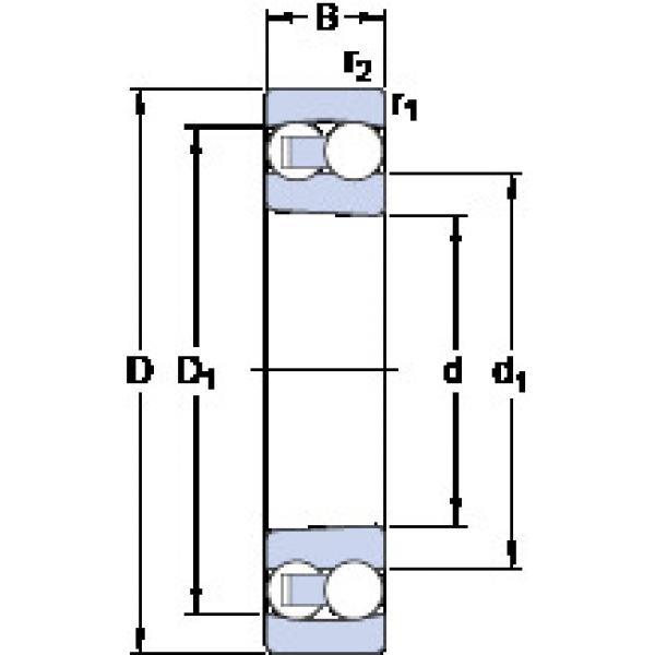 Bantalan 1211 EKTN9 SKF #1 image