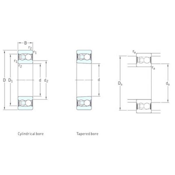 Bantalan 2210E-2RS1TN9 SKF #1 image