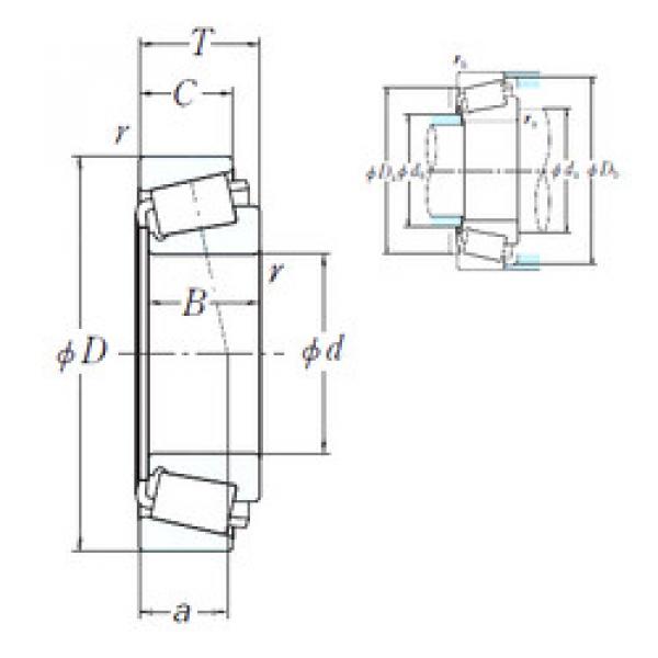 Bantalan LL778149/LL778110 NSK #1 image