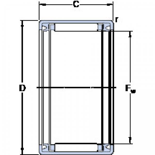 Bantalan HK 0812.2RS SKF #1 image