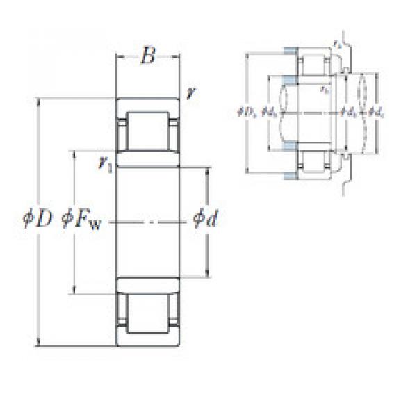 Bantalan NU 211 EW NSK #1 image