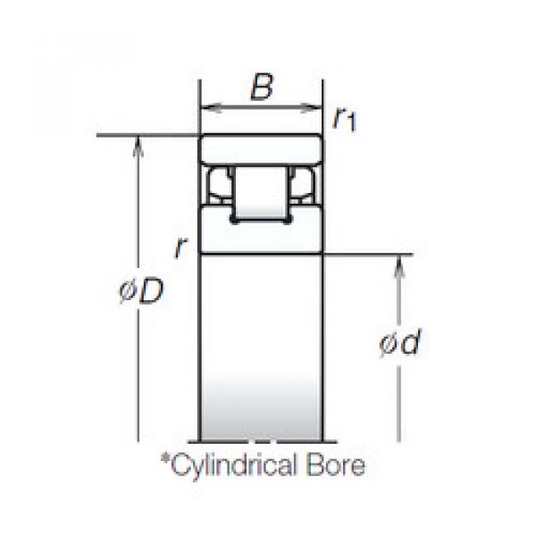 Bantalan N1010RXTP NSK #1 image