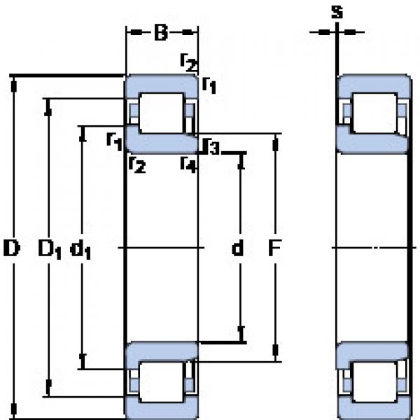 Bantalan NJ 2315 ECP SKF #1 image