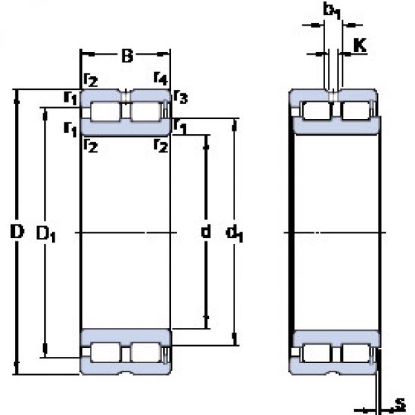 Bantalan NNCF 4920 CV SKF #1 image