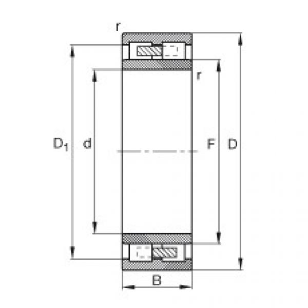 Bantalan NNU4160-M FAG #1 image