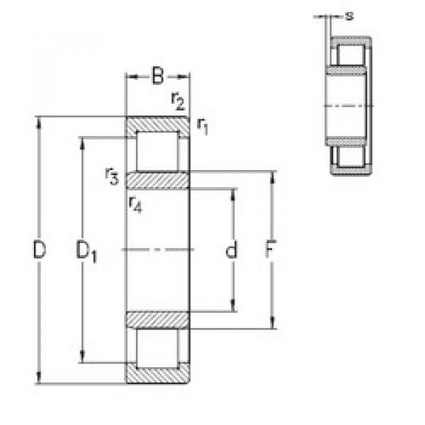 Bantalan NU2209-E-MPA NKE #1 image