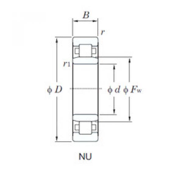 Bantalan NU207R KOYO #1 image