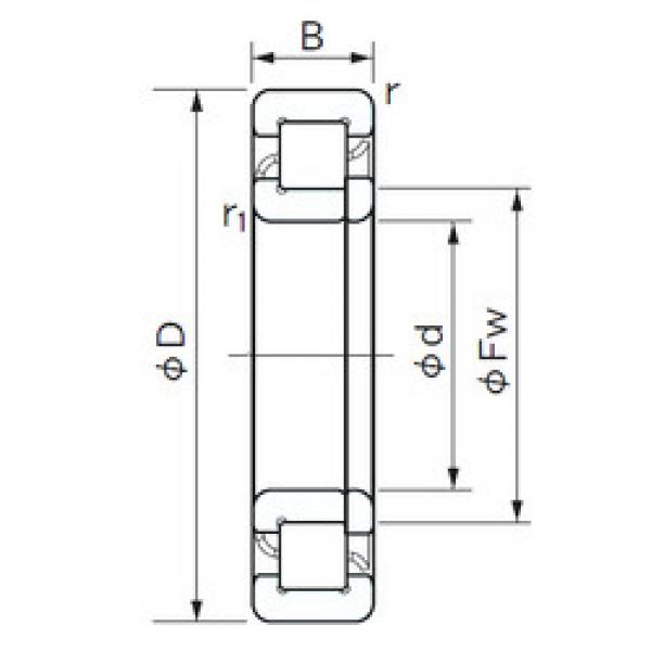 Bantalan NUP 1022 NACHI #1 image