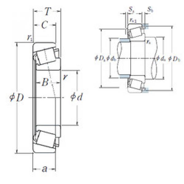 Bantalan 32068 NSK #1 image