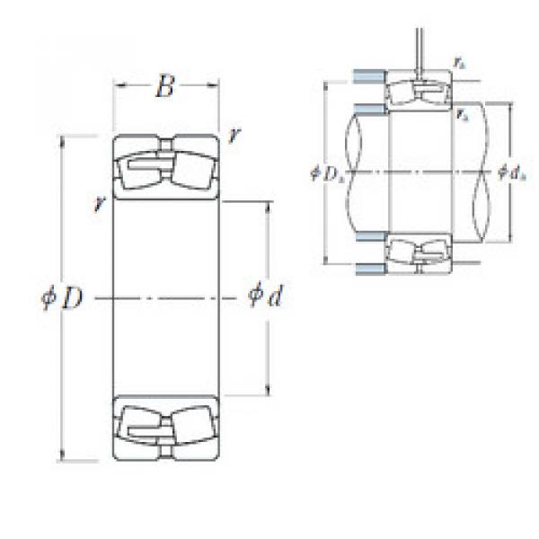 Bantalan 239/670CAE4 NSK #1 image