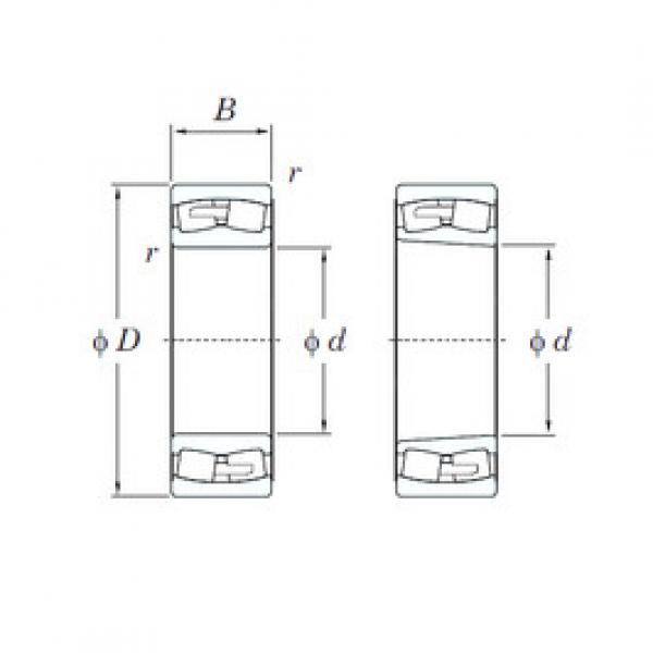 Bantalan 24068RHAK30 KOYO #1 image