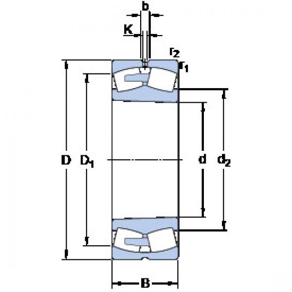 Bantalan 240/530 ECAK30/W33 SKF #1 image