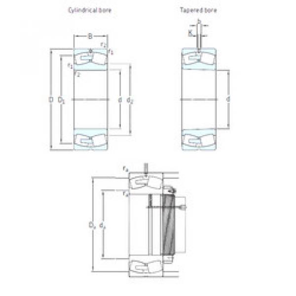 Bantalan 23996CAK/W33 SKF #1 image