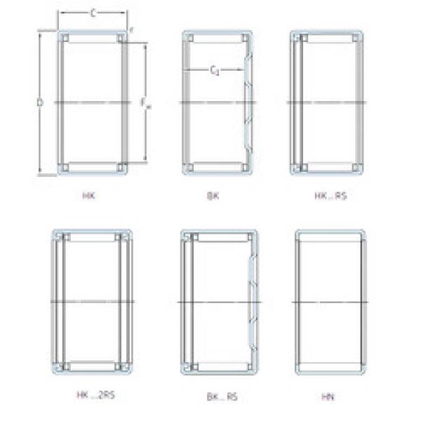 Bantalan HK0306TN SKF #1 image