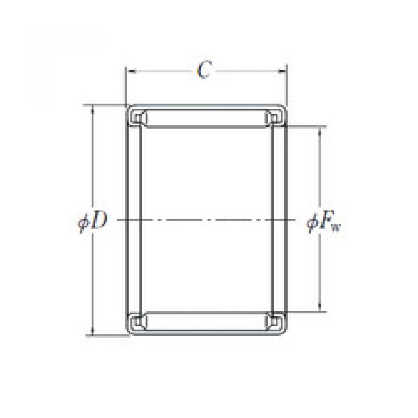 Bantalan F-3026 NSK #1 image