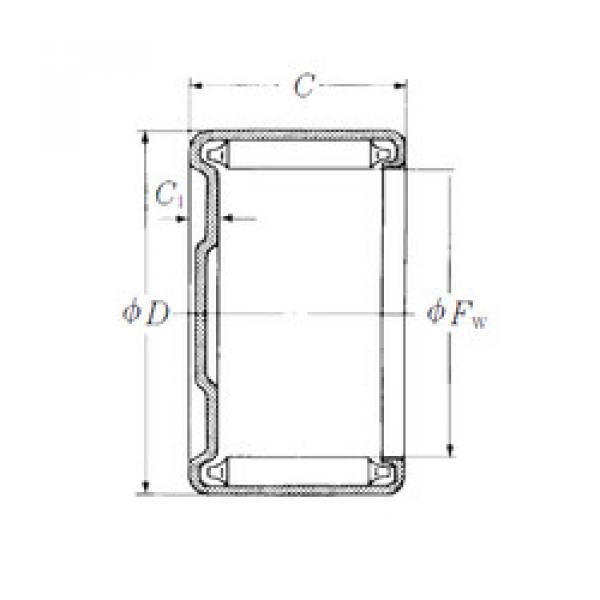 Bantalan M-971 NSK #1 image