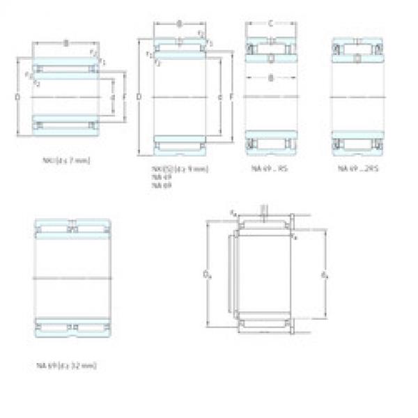 Bantalan NA4872 SKF #1 image