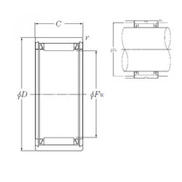 Bantalan NK9/16T2 NTN #1 image