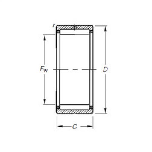 Bantalan NK60/25 Timken #1 image