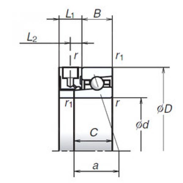 Bantalan 110BNR19XE NSK #1 image