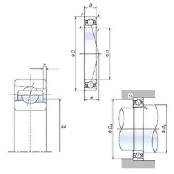 Bantalan 80BER10X NSK #1 image