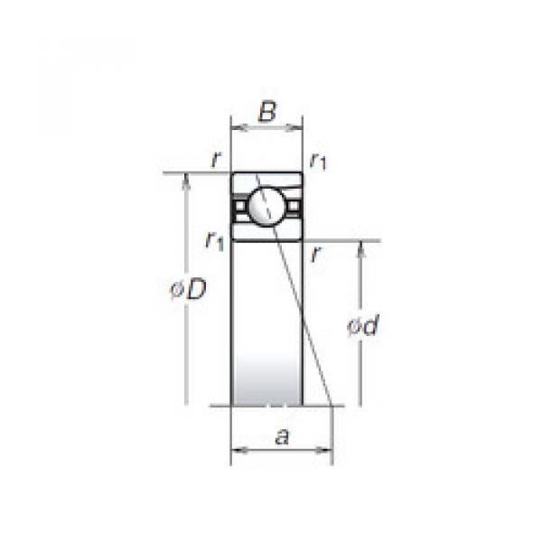 Bantalan 130BNR19H NSK #1 image