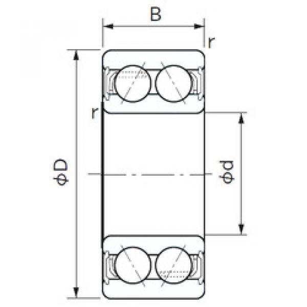 Bantalan 5203A-2NS NACHI #1 image