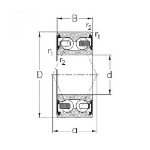 Bantalan 3205-B-2RSR-TV NKE #1 image