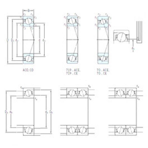 Bantalan 706 CE/HCP4A SKF #1 image