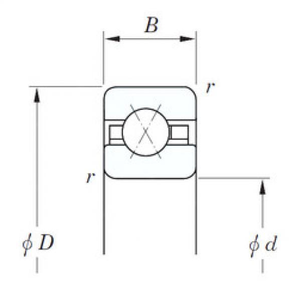 Bantalan KBX045 KOYO #1 image