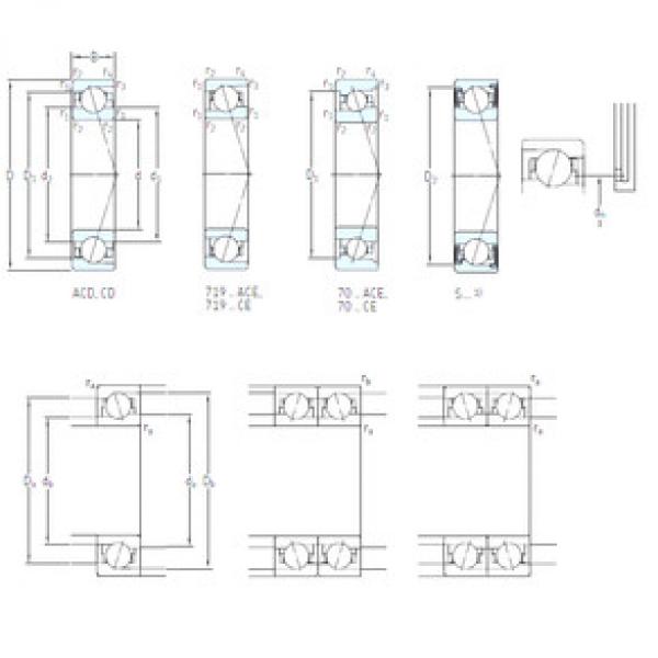 Bantalan S71910 ACE/P4A SKF #1 image