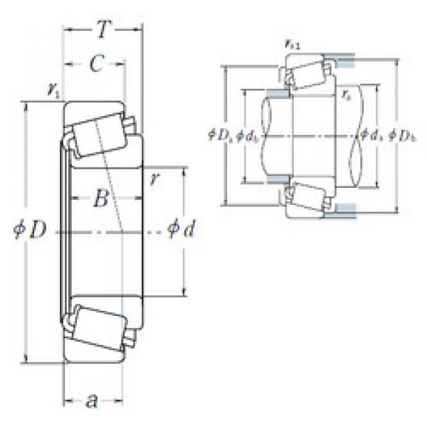 Bantalan L305649/L305610 NSK #1 image